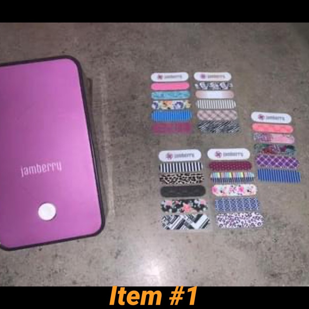 #1- Jamberry Nail Art Lot